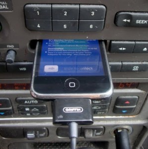 Useless Car Cassette Deck Makes Perfect iPhone Holder