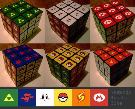 Classice Nintendo Icon Rubik’s Cube