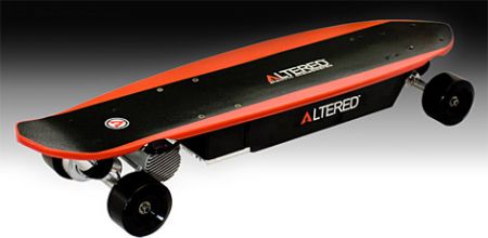 Altered Charged Skateboard Goes Up To 19 MPH