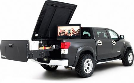 The Tundra Midnight Rider Tailgater Is A Gentleman Cavern On Wheels