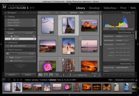 Adobe Adds Rapidity, Flickr Integration to Lightroom 3