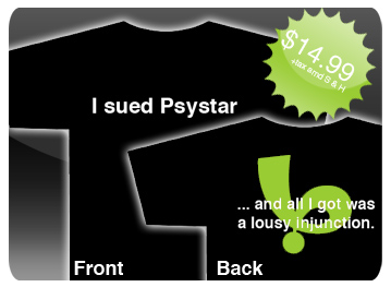Ex-Mac Cloner Psystar Opens T-Shirt Commercial operation