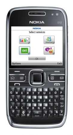 Nokia E72 at present in supply in the Novel Earth -- the US, to be definite