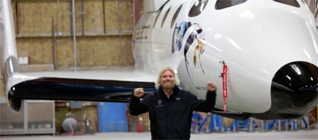 Virgin Galactic reveals SpaceShipTwo, plans commercial spaciousness flights in 2011