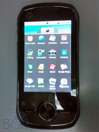 Motorola i1: weve seen it, it runs Fuzz, as well as itll expected be out shortly
