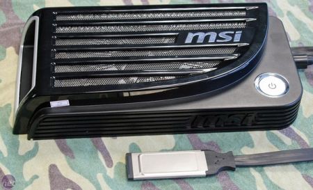 MSI Graphics Upgrade Solution seeks an ExpressCard container to call home