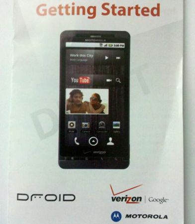 Mystery Motorola Droid (Shadow?) speckled with Verizon branding, set to be starting somethin