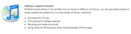 iWork for iPhone suggested by AppleCare product outline?