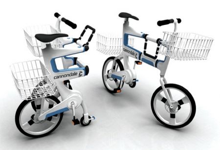 Cannondale Concept Cross-Breeds Bike as well as Shopping-Cart