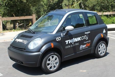 Think City electric automobile gets bigger American batteries for bigger American roads