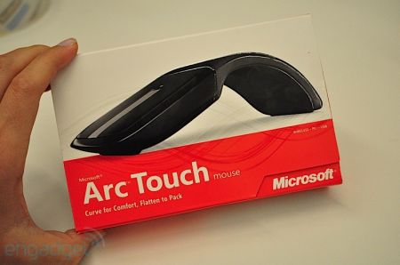 Microsoft Arc Touch Mouse severely, eventually, strictly voiced, doesnt boat until December