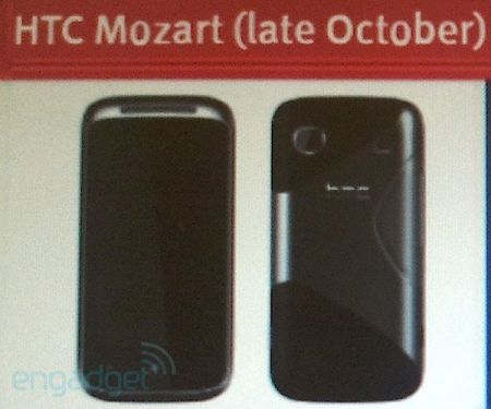 HTC Mozart Windows Phone 7 specifications trickle, late October UK launch reliable