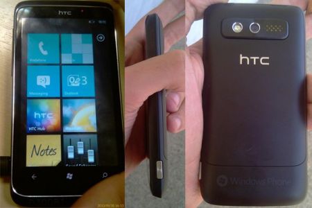 HTC Spark leaked in a furious, shows off copiousness of WP7 integrity