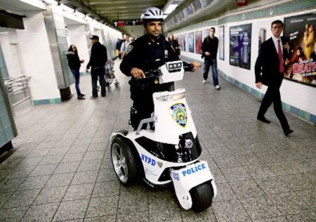 T3 Scooters Are The Vehicle Of Choice For New York Subway Cops