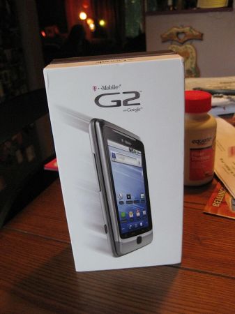 T-Mobile G2 gets an early unboxing