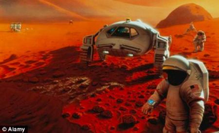 Hundred Year Starship Initiative skeleton to put people upon Mars by 2030, move them behind by... good, never (video)