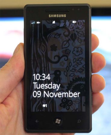 Samsung Omnia 7 Windows Phone 7 Smartphone Hands On (Photos)