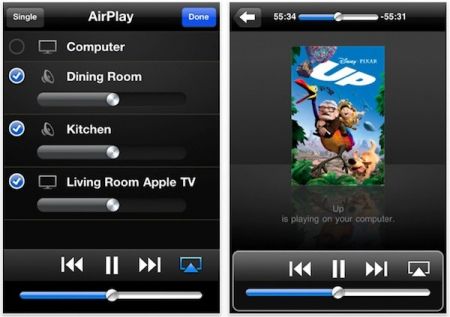 Apple Remote app updated for AirPlay video streaming