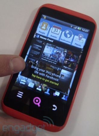 INQ launches Facebook-focused Cloud Touch as well as Cloud Q phones
