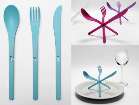 Puzzle-Cutlery to Solve While You Starve